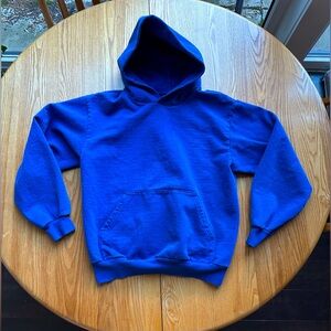 Los Angeles Apparel Heavy Fleece Hoodie - Blue